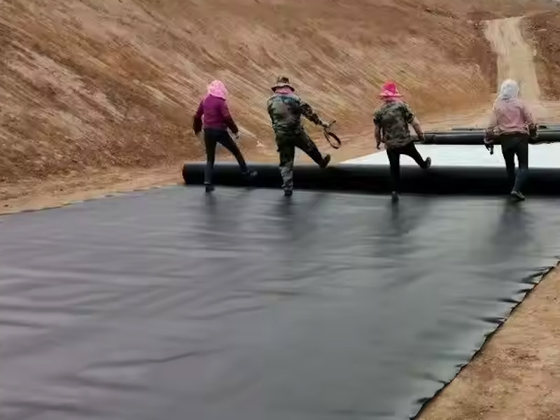 JWELL HDPE hüdroisolatsioonimembraani tootmisliin